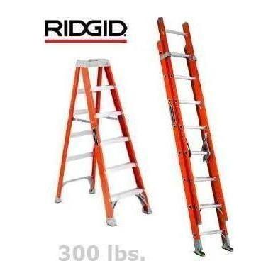 Ridgid Fiberglass Industrial Ladder - Goldpeak Tools PH Ridgid Ridgid Fiberglass Industrial Ladder - Goldpeak Tools PH Ridgid